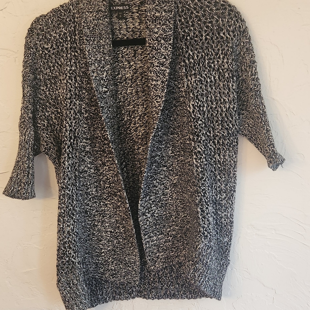 Express short-sleeve sweater